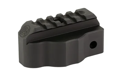 primary-15903 MIDWEST MP5 1913 END PLATE ADAPTOR black angled view with top rail and side mounting hole