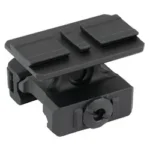 MIDWEST MK2 QD AMPNT ACRO MNT COWIT, black mount in angled side view with clamp and screw