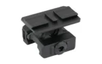 MIDWEST MK2 QD AMPNT ACRO MNT COWIT, black mount in angled side view with clamp and screw