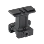 MIDWEST MK2 QD ACRO MNT, angled view of black raised optic mount with top rail and side clamp