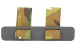 BL FORCE TOURNIQUET STRAP empty MultiCam strap, top view with black elastic holder