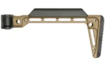 MIDWEST MINIMLST SIDE FLDNG STK FDE right-side view with black cheek pad and folding hinge