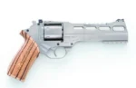 Chiappa Firearms USA Ltd RHINO .357MAG REVOLVER 60 SAR CHROME 6IN BBL W/3 MOON CLIPS 6 RND