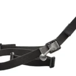 Blue Force GMT Sling in black, coiled view with metal adjuster and buckles
