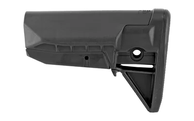 primary-16088 Bravo Company BCM GUNFTR STOCK MOD0 SOPMOD BLK black adjustable stock, right-side view