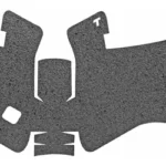 TALON Grips Inc TALON GRP FOR GLOCK 17 GEN5 RBR MDBK
