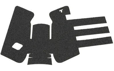 primary-16120 TALON GRP FOR GLOCK 17 GEN3 RBR black textured grip pieces, top view