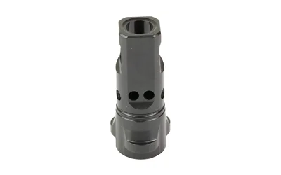BREEK ECHO S-PORT MB 30 CAL black, upright front view with top opening and round side ports