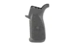 Bravo Company BCM Grip Mod 4 black, angled side view with textured panels and beavertail