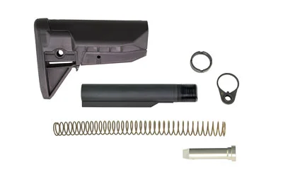Bravo Company BCM GUNFIGHTER STOCK KIT MOD0 SOPMOD, black stock, tube, spring and hardware