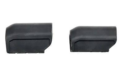 Bravo Company BCM stock riser kit for Mod 3, two black risers shown from opposite side views