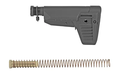 Bravo Company BCM GUNFTR STOCK KIT MOD1 SOPMOD BLK, black stock with tan buffer and spring