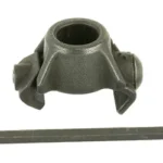 Bravo Company BCM Gunfighter Rail Sling Mount, dark gray angled view with hex key
