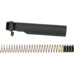 Bravo Company BCM MK2 RECOIL MITIGATION MOD1 T0, black buffer and coiled spring in side view