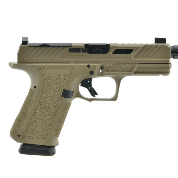 Shadow Systems dba Shadow Gunworks Shadow Systems Optics Ready MR920 Handgun 9mm Luger 15rd Magazine 4" Black Barrel FDE