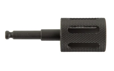 primary-16410 GG&G BENELLI M4 SLTD CHRG HDL black, side view with textured cylindrical handle and twin slots