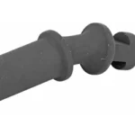 GG&G, Inc. GG&G SCAR ANGLED CHARGING HANDLE, black angled view with cylindrical grip