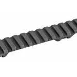 GG&G, Inc. GG&G MINI-14 RNCH RFLE 1913 SCP RAIL, black angled top view with ridged slots