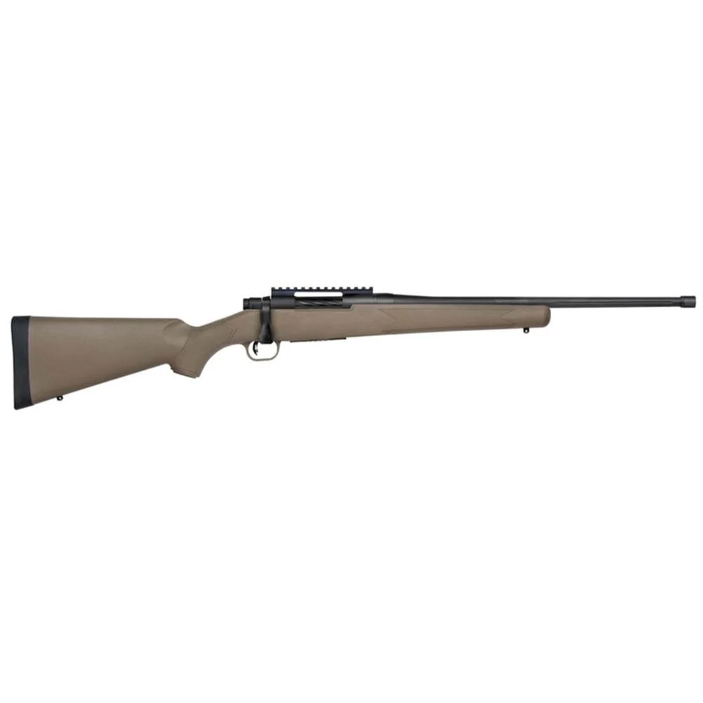 primary-1645 Mossberg & Sons Inc. Mossberg Patriot Predator Rifle .450 Bushmaster 4rd Magazine 20" Threaded Barrel FDE