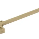 Phase5 Dual Latch Charging Handle AR15, flat dark earth top view with dual latch