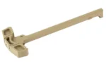 Phase5 Dual Latch Charging Handle AR15, flat dark earth top view with dual latch