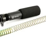 PHASE5 AR15 Pistol Buffer Tube Assy, black tube with foam cover, spring and green-tipped buffer