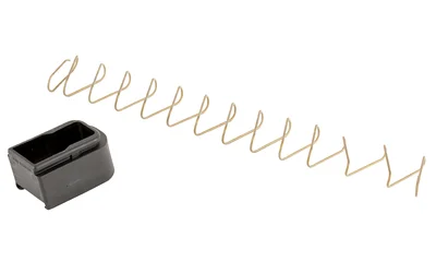 GHOST MAG EXTENSION FOR GLK 43 black extension and metal spring shown separately