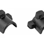 GHOST MARITIME SPRING CUPS FOR GLK, two black curved spring cups in angled view