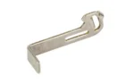 GHOST UNIT PERF 3.0 CNCT FOR GLOCK silver metal connector, angled side view