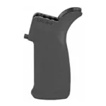 Mission First Tactical MFT ENGAGE AR15/M16 PSTL GRIP, black grip with textured sides, side view