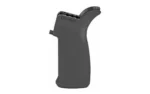 Mission First Tactical MFT ENGAGE AR15/M16 PSTL GRIP, black grip with textured sides, side view