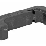 Ghost Extended Mag Release for Glock Gen4, black textured release in angled view