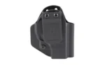 Mission First Tactical MFT AIWB Holster Ruger EC9S/EC9/LC9S/LC9, black front view with belt clip