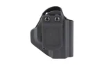 Mission First Tactical MFT AIWB Holster Ruger LCP II/LCP Max, black front view with belt clip