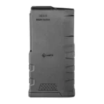 Mission First Tactical MAG MFT Extreme Duty .308 20RD BLK, black magazine front view