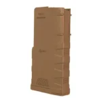 Mission First Tactical MAG MFT Extreme Duty .308 20RD FDE, flat dark earth magazine angled view