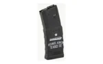 Mission First Tactical MAG MFT EXTREME DUTY 5.56 30RD CAT black angled view with white cat graphic