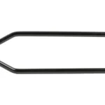 NCSTAR AR15 HANDGUARD REMOVAL TOOL black twin-rod tool with curved handles, top view