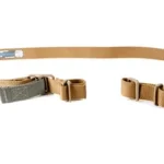 BL FORCE VICKERS STND ISSUE SLNG, coyote tan sling laid flat with buckles and adjusters
