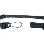 Blue Force Gear Standard AK Sling, Multicam Black laid flat with buckles and loop attachment