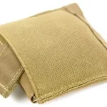 BL FORCE HW TEN SPD UL DMP PCH SM coyote brown folded dump pouch, three-quarter view