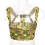 BL FORCE TEN SPD M4 CHEST RIG, Multicam front view on mannequin with shoulder straps