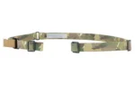 BLUE FORCE VICKERS SLING MTL HW in Multicam, laid flat with metal hardware and adjusters