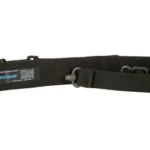 Blue Force Vickers Pad PB Sling, black top view with padded section, buckle and pull tab