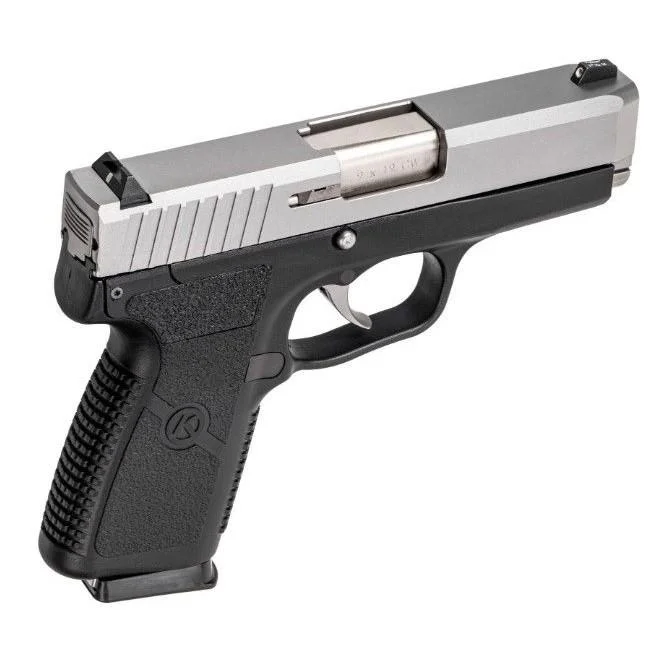 primary-1669 Kahr Arms CW9 Handgun 9mm Luger 7rd Magazine 3.5" Barrel Black with Silver Slide
