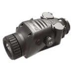 Burris BTC35 V2 Thermal Clip-on USM black angled view with lens, adjustment controls and mount