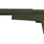 B5 Systems B5 AK Stock 5.5MM olive drab side view with black butt pad