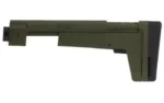 B5 Systems B5 AK Stock 5.5MM olive drab side view with black butt pad