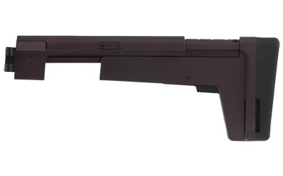 primary-16719 B5 Systems B5 AK Stock 4.5MM plum side view with black butt pad