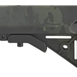 B5 Systems B5 SOPMOD STK MIL-SPEC MULTICAM BLK black multicam stock in side view